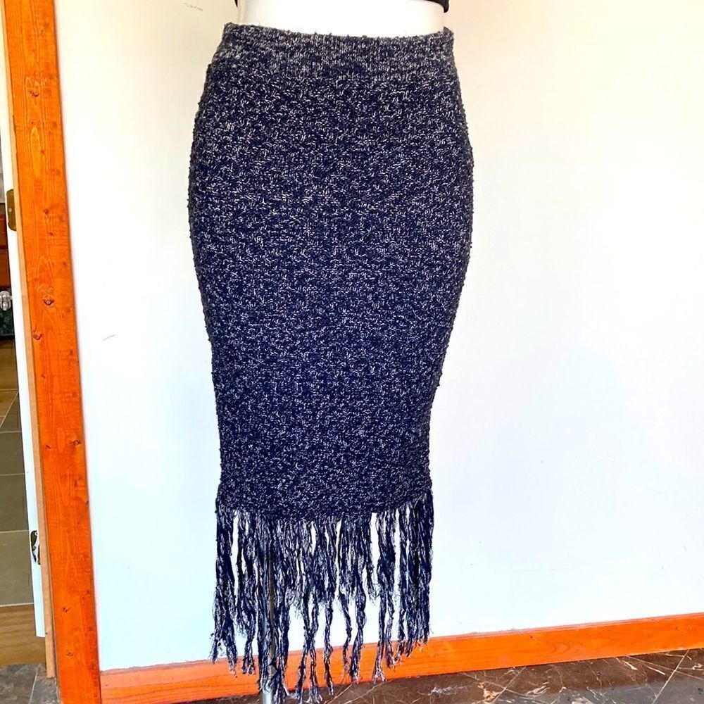 Jonathan simkhai fringe skirt 